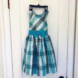 Bonnie Jean girls party dress. Size 6X. Like new.